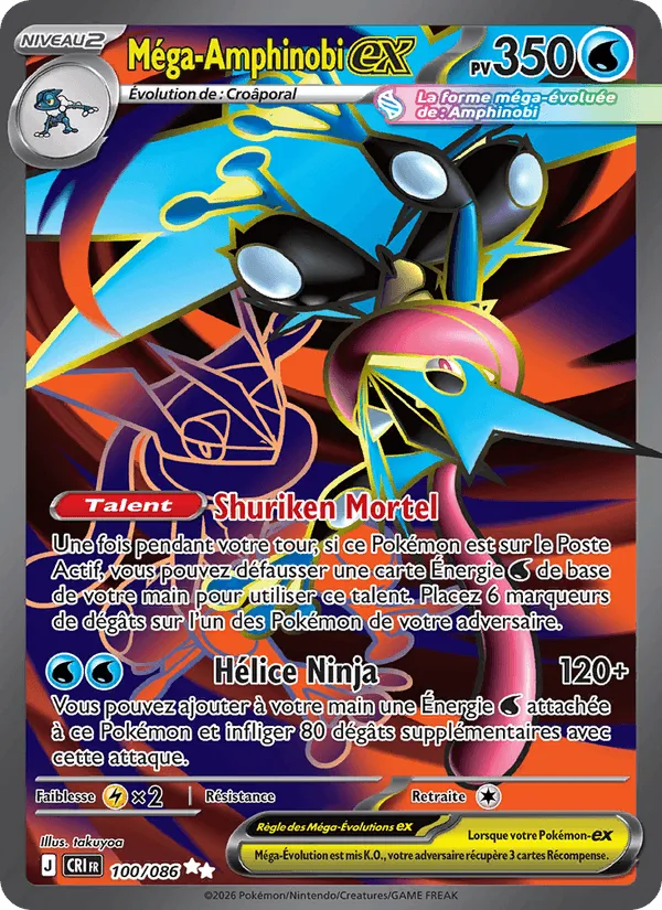 Méga-Amphinobi-ex · Chaos Ascendant 100/86