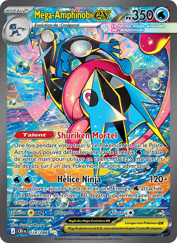 Méga-Amphinobi-ex · Chaos Ascendant 116/86