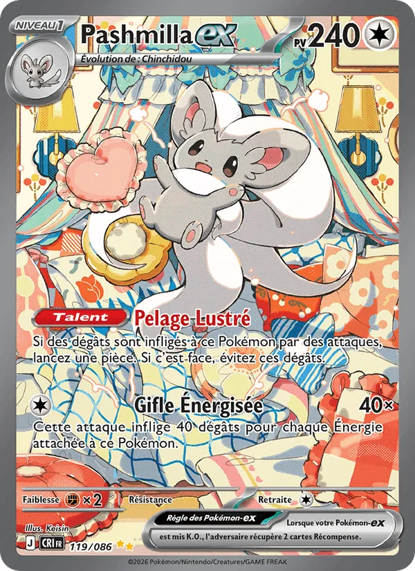 Pashmilla-ex · Chaos Ascendant 119/86