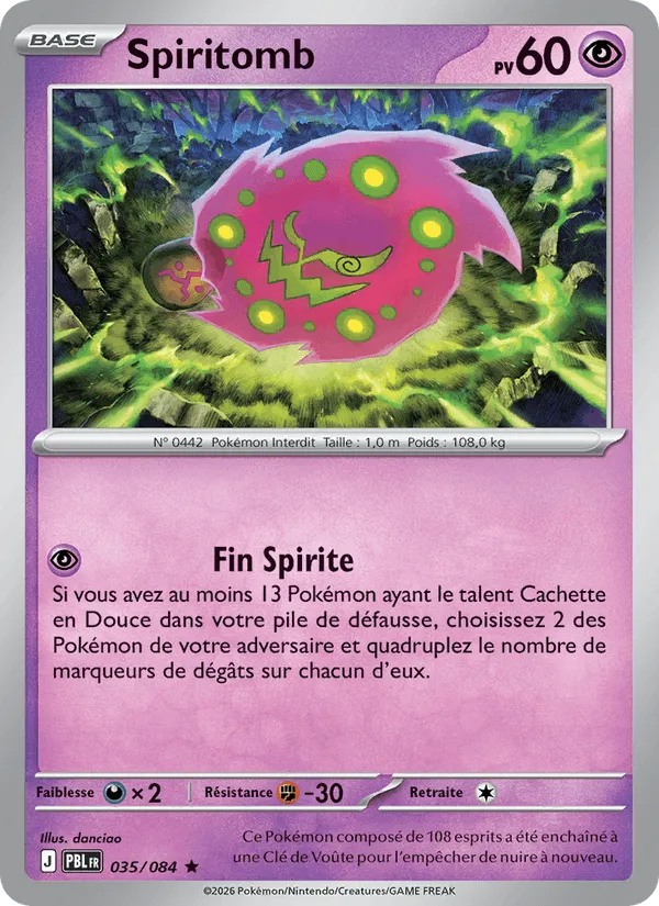 Spiritomb · Nuit Noire 035/84