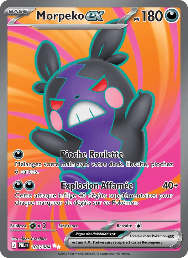 Morpeko-ex · Nuit Noire 102/84