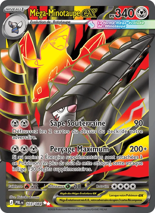 Méga-Minotaupe-ex · Nuit Noire 103/84