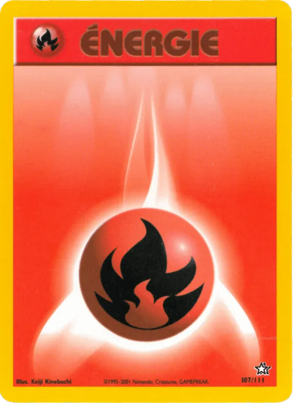 Énergie Feu · Neo Genesis 107/111