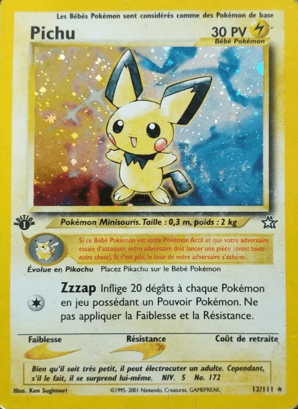 Pichu · Neo Genesis 12/111