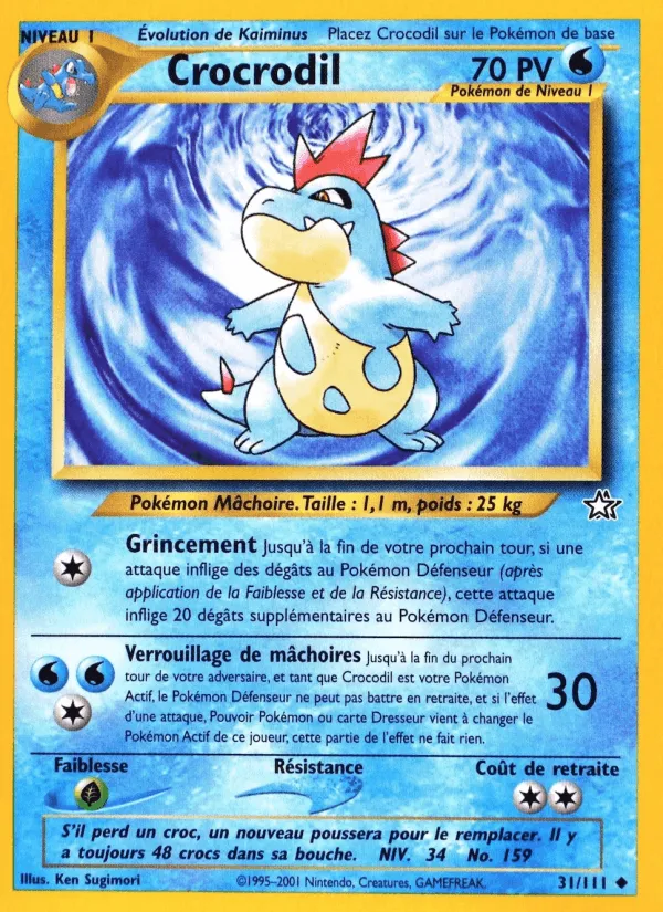 Crocrodil · Neo Genesis 31/111