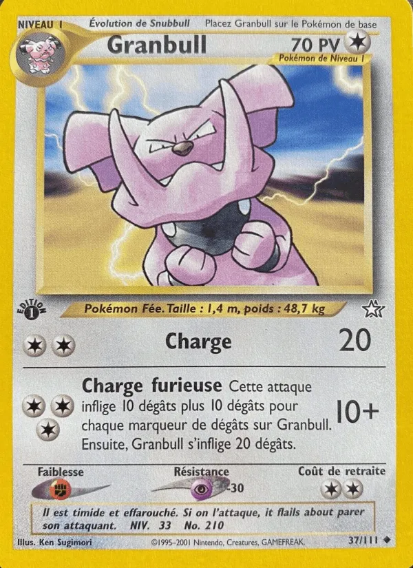 Granbull · Neo Genesis 37/111