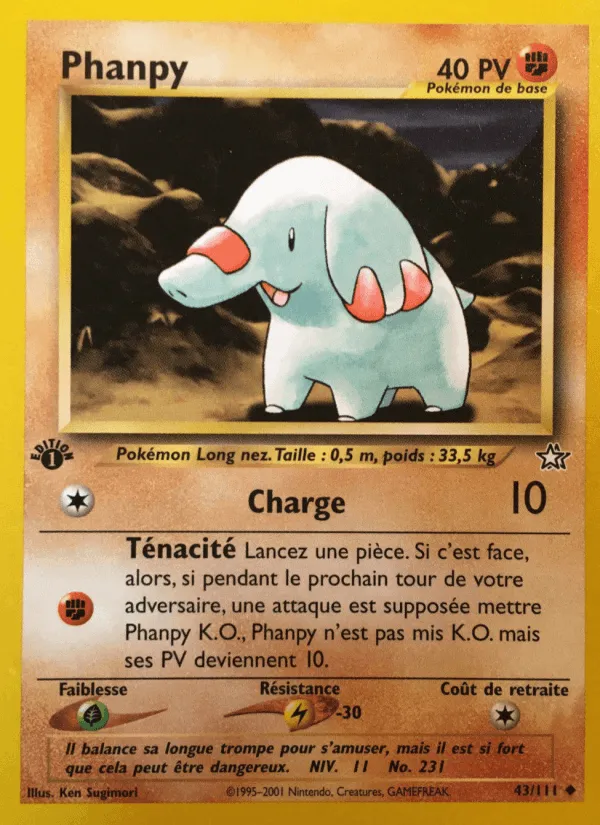 Phanpy · Neo Genesis 43/111
