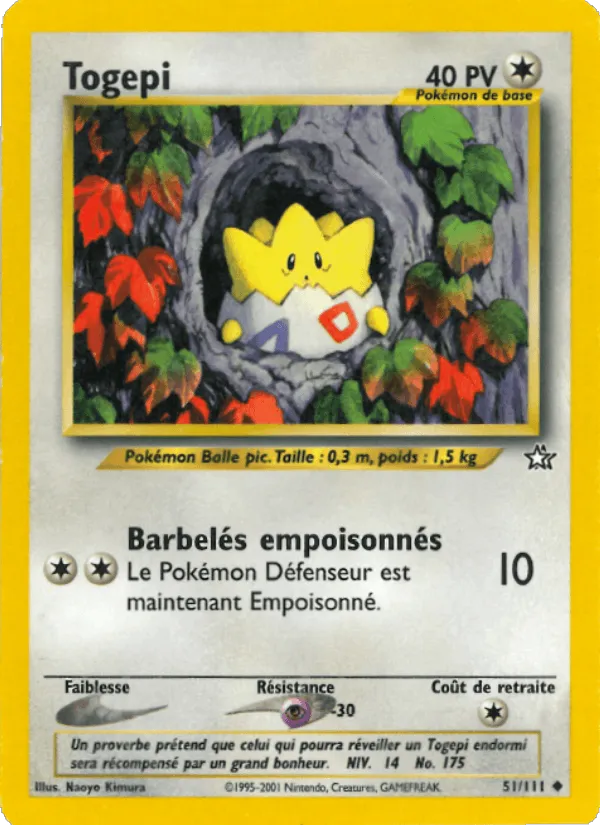 Togepi · Neo Genesis 51/111