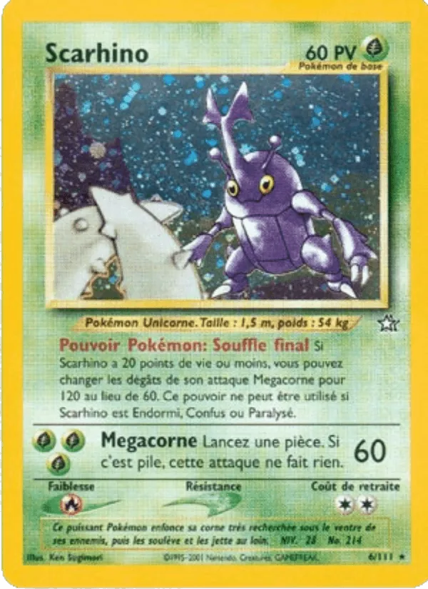 Scarhino · Neo Genesis 6/111