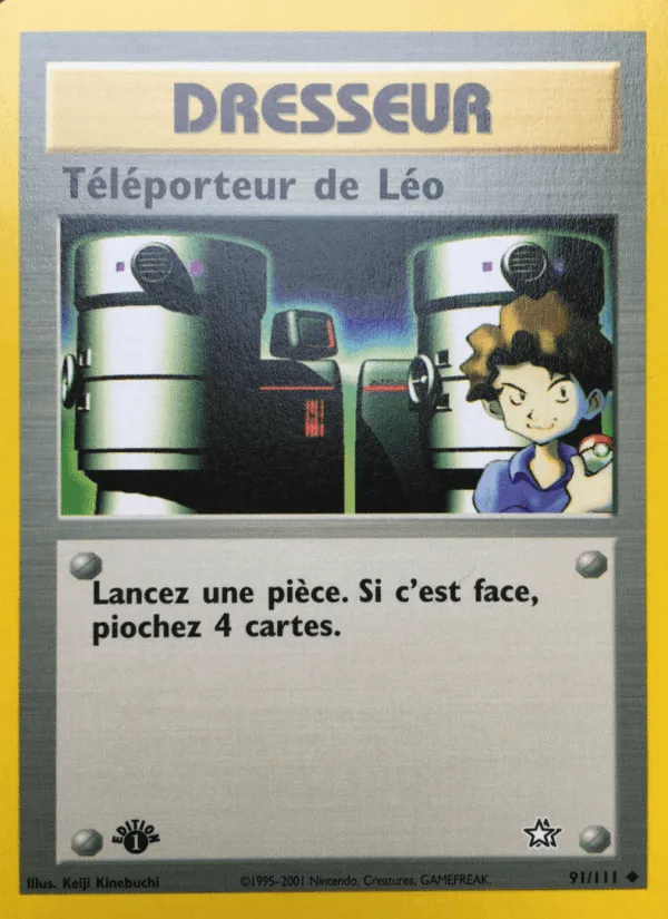 Téléporteur de Léo · Neo Genesis 91/111