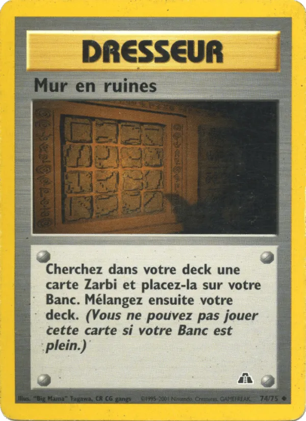 Mur en ruines · Neo Discovery 74/75