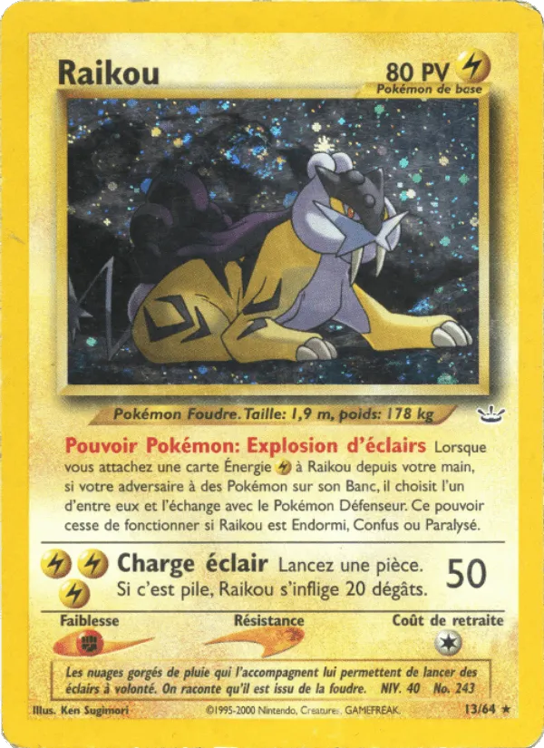 Raikou · Neo Revelation 13/64