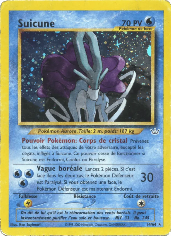 Suicune · Neo Revelation 14/64