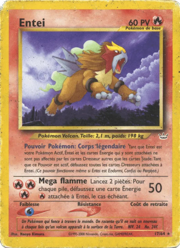 Entei · Neo Revelation 17/64