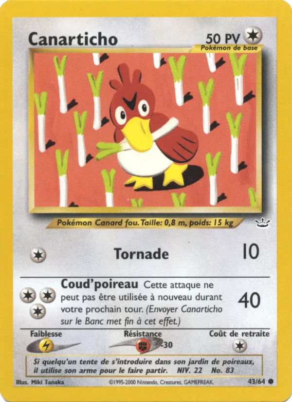 Canarticho · Neo Revelation 43/64
