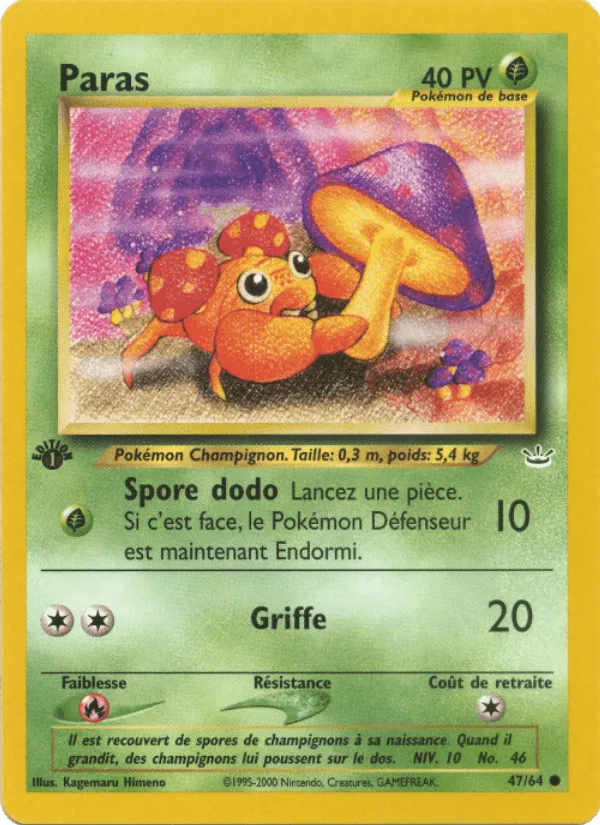 Paras · Neo Revelation 47/64