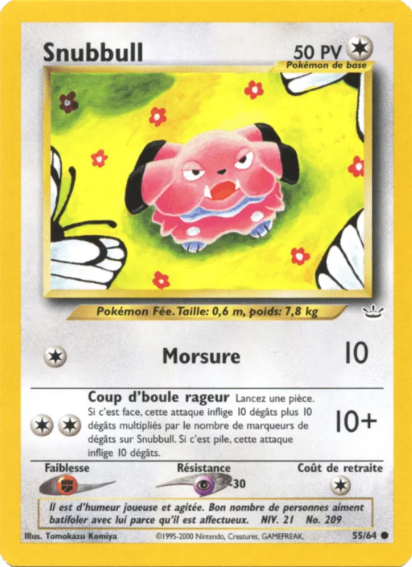 Snubbull · Neo Revelation 55/64