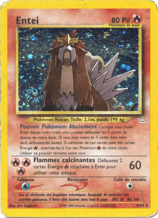 Entei · Neo Revelation 6/64