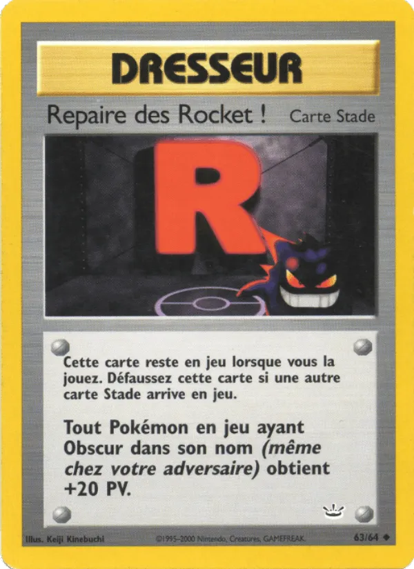 Repaire des Rocket ! · Neo Revelation 63/64
