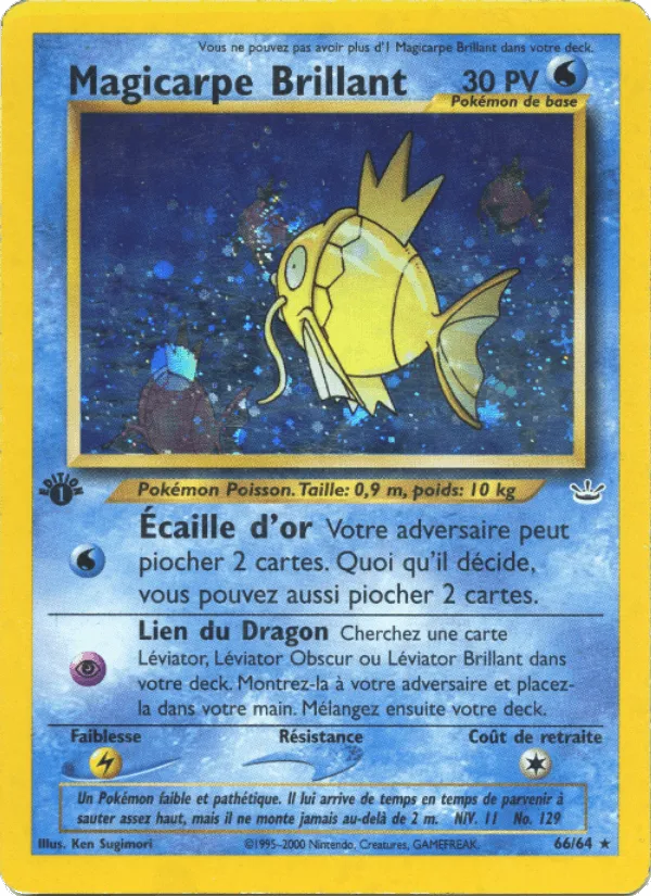 Magicarpe Brillant · Neo Revelation 66/64