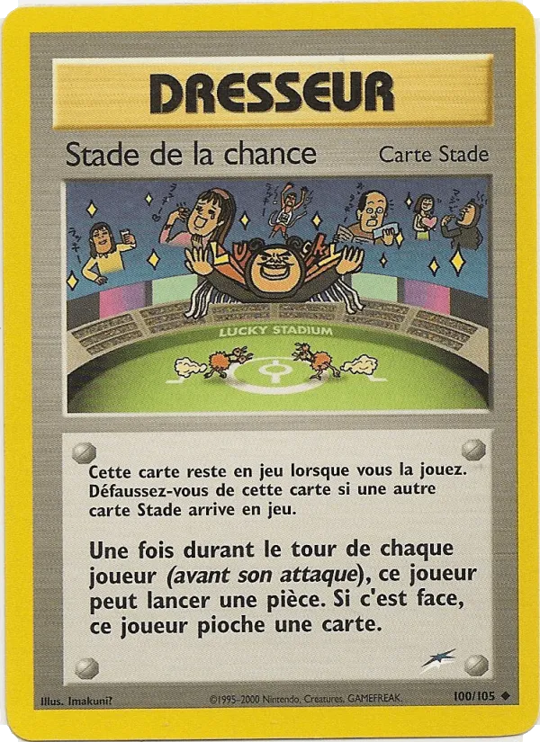 Stade de la chance · Neo Destiny 100/105