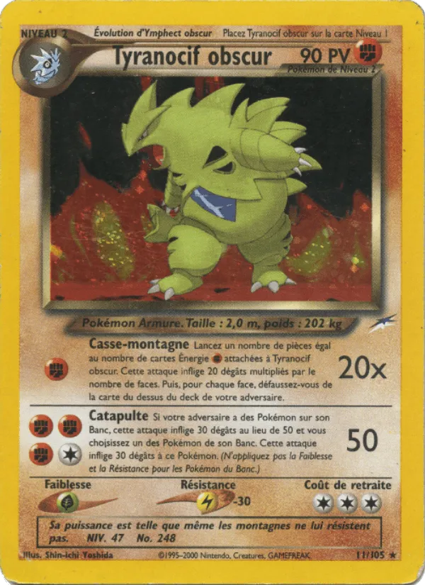 Tyranocif obscur · Neo Destiny 11/105