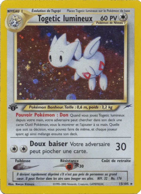 Togetic lumineux · Neo Destiny 15/105