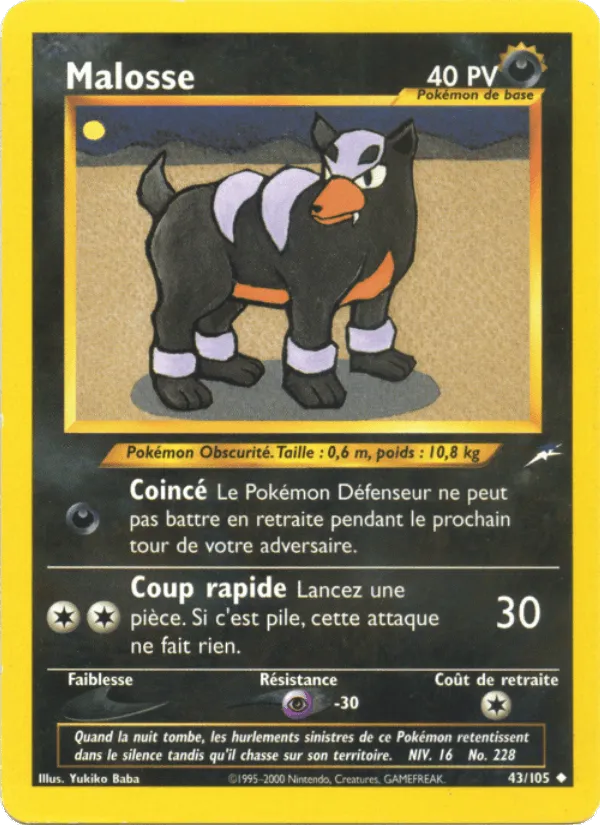 Malosse · Neo Destiny 43/105
