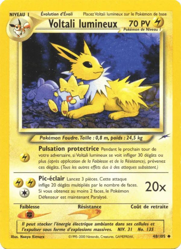 Voltali lumineux · Neo Destiny 48/105