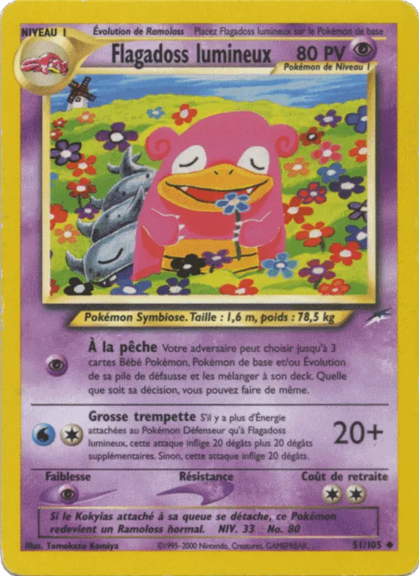Flagadoss lumineux · Neo Destiny 51/105