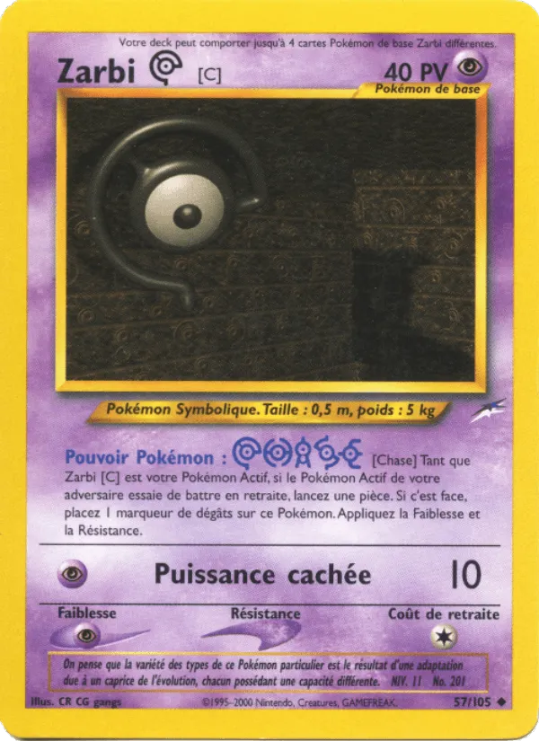 Zarbi C · Neo Destiny 57/105