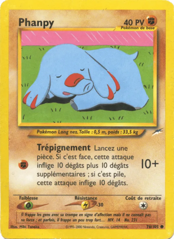 Phanpy · Neo Destiny 76/105