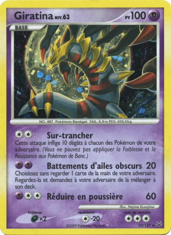 Giratina · Platine 10/127
