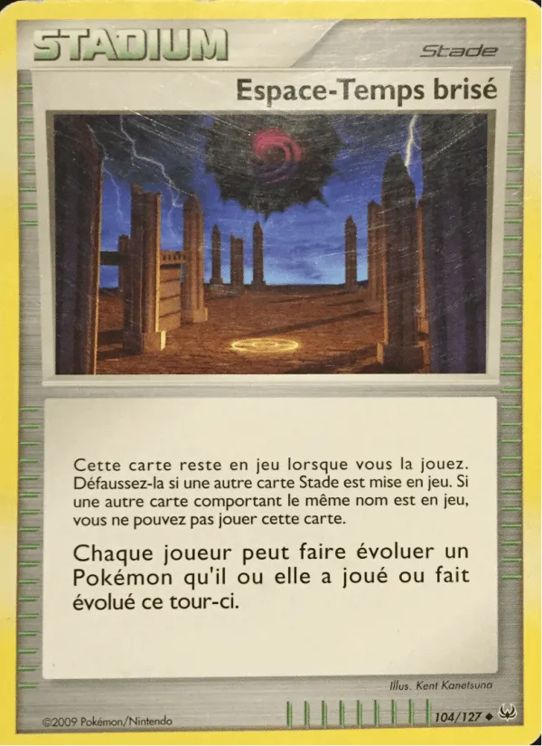 Espace-Temps brisé · Platine 104/127