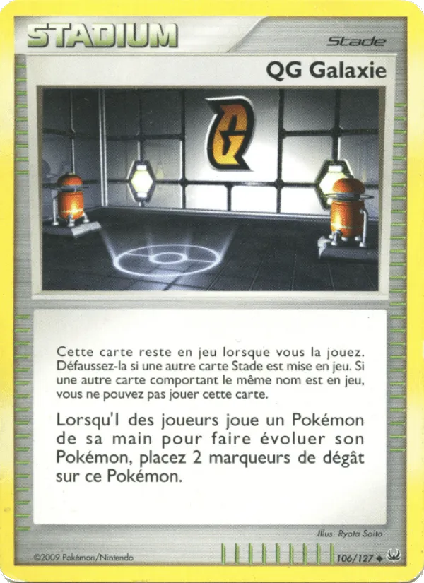 QG Galaxie · Platine 106/127