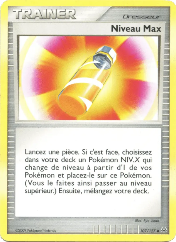 Niveau Max · Platine 107/127