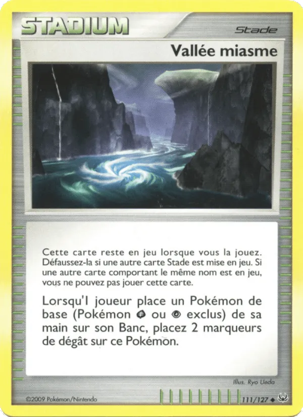 Vallée miasme · Platine 111/127