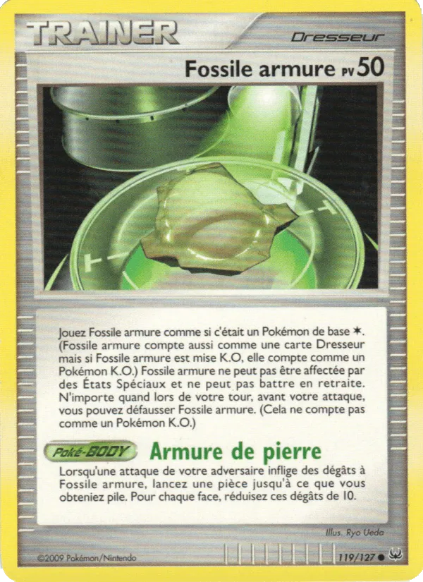 Fossile Armure · Platine 119/127