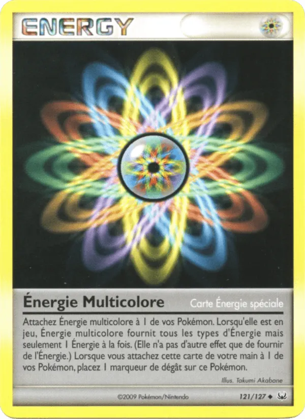 Énergie Multicolore · Platine 121/127