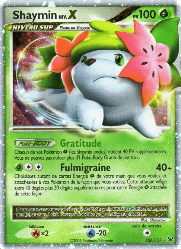 Shaymin · Platine 126/127