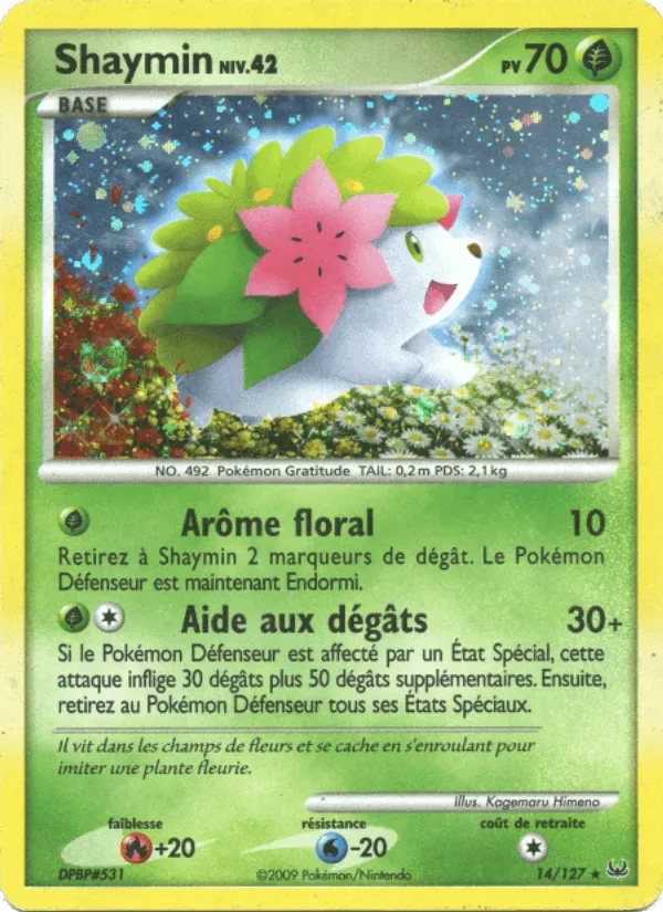 Shaymin · Platine 14/127
