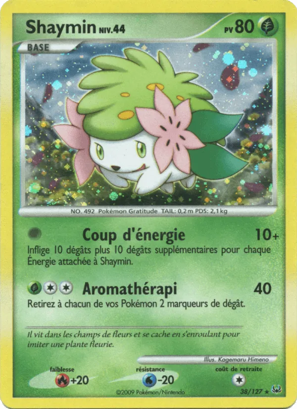 Shaymin · Platine 38/127