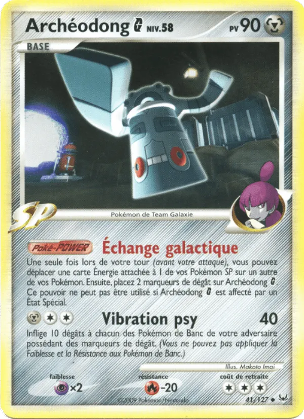 Archéodong G · Platine 41/127