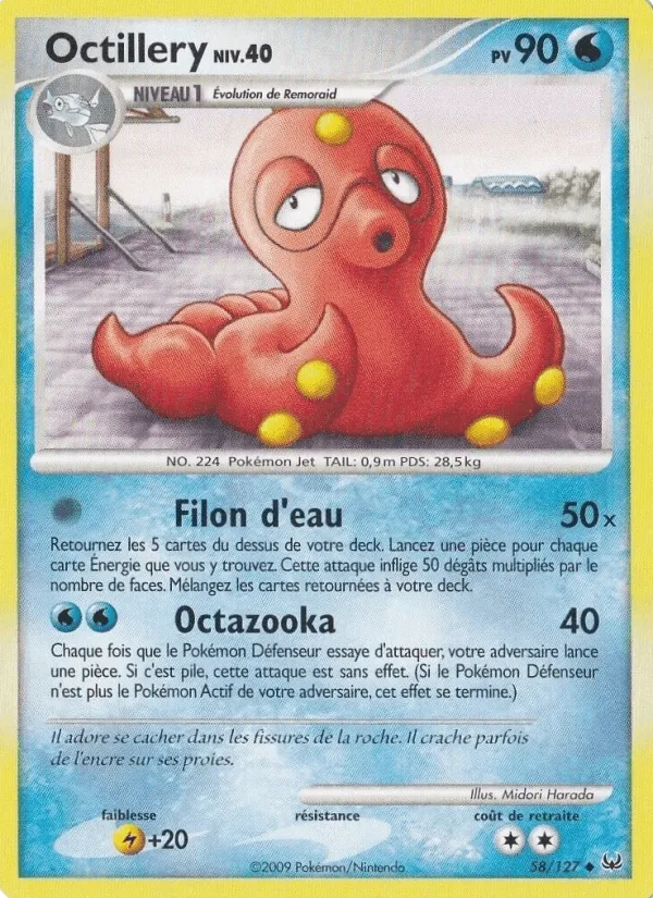 Octillery · Platine 58/127