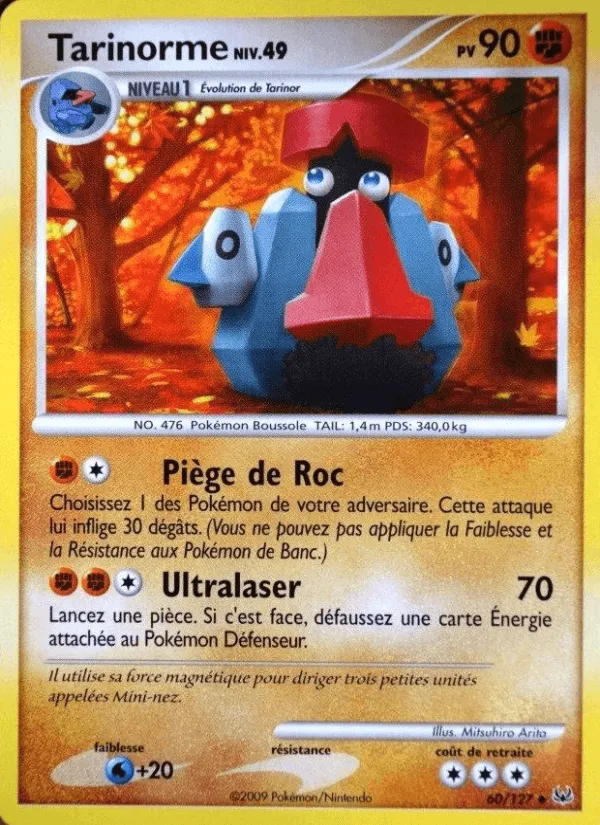 Tarinorme · Platine 60/127
