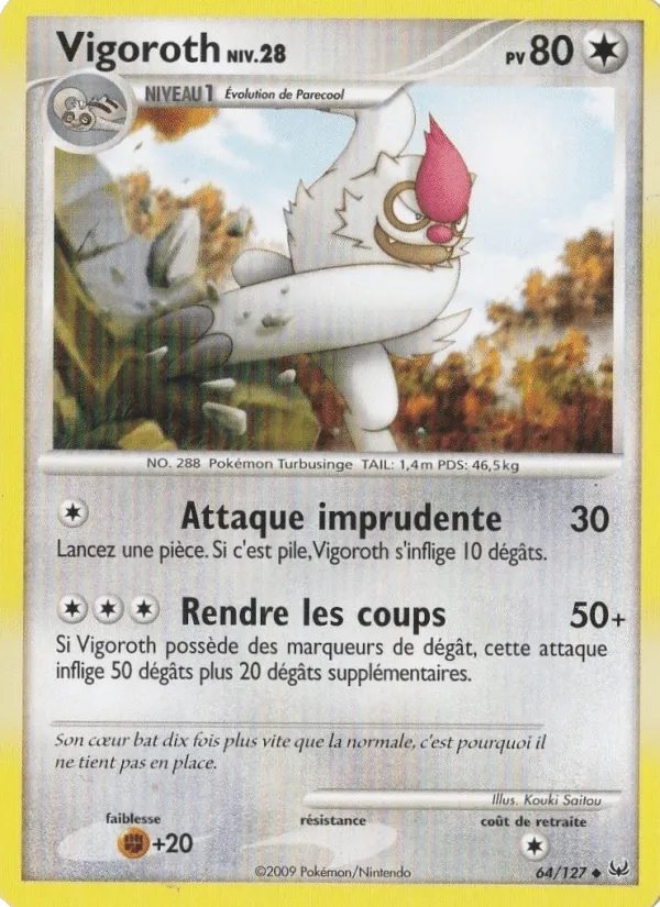 Vigoroth · Platine 64/127