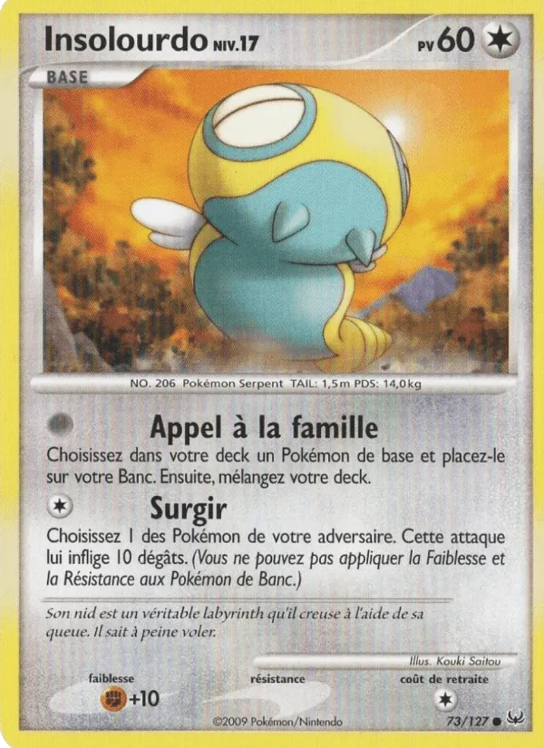 Insolourdo · Platine 73/127