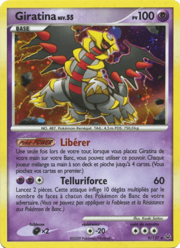 Giratina · Platine 9/127
