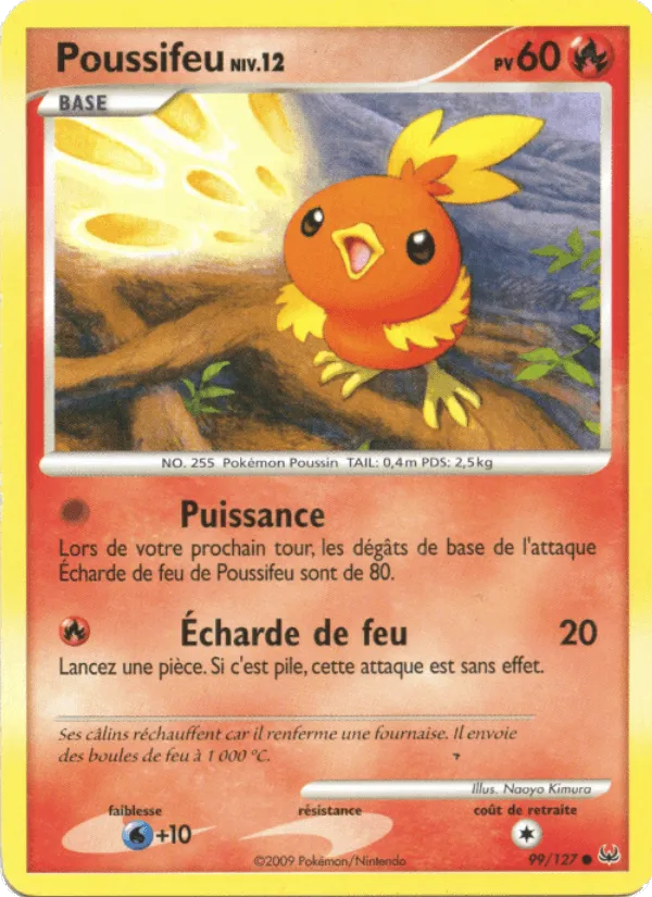 Poussifeu · Platine 99/127