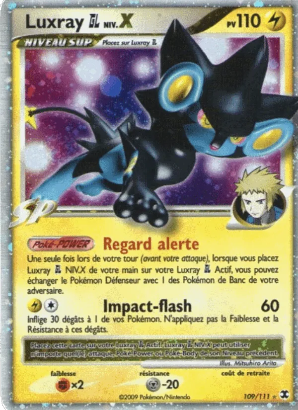 Luxray GL Niv. X · Rivaux Émergeants 109/111